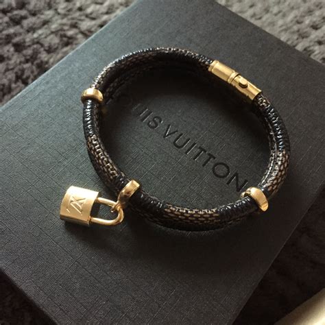 lv leather bracelets women's